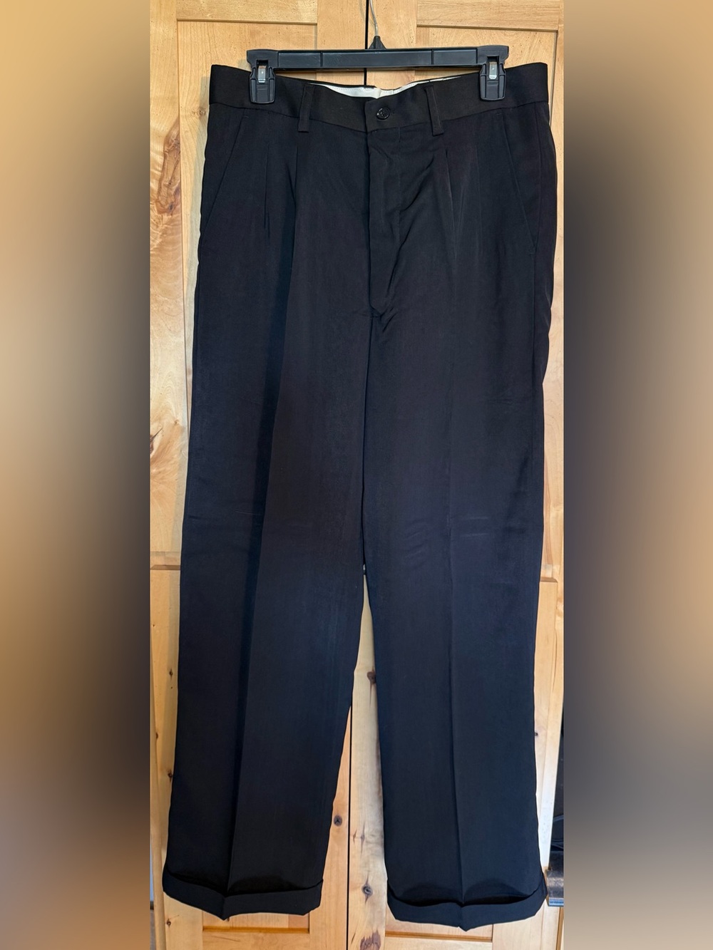 Daniel Ellissa Black Wide Leg Dress Pants